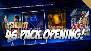 MEGA HUGE MLB The Show 17 Pack Opening