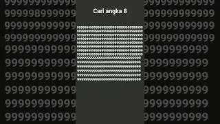 cari angka 8