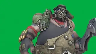 Roadhog Highlight Intros Green Screen [Militia]