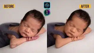 Retouching Newborn Images: Color Correction and Frequency Separation in Capture One & Photoshop
