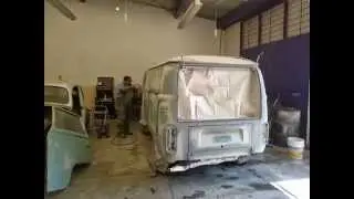 RESTAURACION DE COMBI 1988 HECHO EN HANGAR 565
