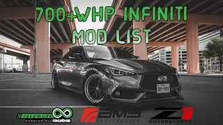 Список модификаций Infiniti Q60 мощностью 700+ л.с.