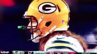 Aaron Rodgers Went Into A Mystery Tent To Watch Westworld