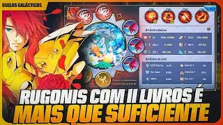 🌹🥊 UM EXCELENTE DESEMPENHO COM APENAS 11 LIVROS - DESEMPENHO RUGONIS 1251 NO PVP GLOBAL! 🥊🌹