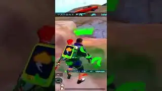 1v2 🔥 FASTEST REFLEX 🥵 | #DKTONY #shorts