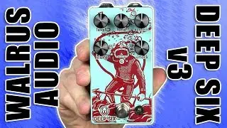 NEW GEAR AT NAMM | Walrus Audio Deep Six V3 Compressor Demo & Review | Stompbox Everyday