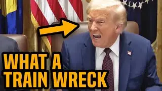 Trump's DISASTER cabinet meeting STUNS entire room