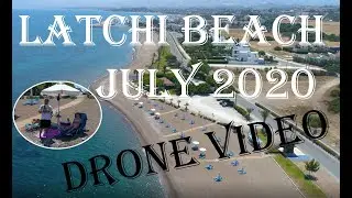 🇨🇾 Latchi Beach | Polis Chrysochous(Paphos,Cyprus) | 4K ✈️