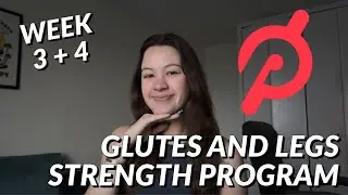 FINISHING PELOTON GLUTES & LEGS STRENGTH PROGRAM || WEEKS 3+4 - PROGRESS?