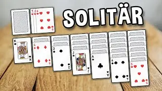 SOLIT&Auml;R / PATIENCE / KLONDIKE - Spielregeln TV (Spielanleitung Deutsch) - SOLITAIRE KARTEN