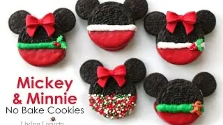 Mickey & Minnie Mouse Christmas Oreo Cookies | Living Locurto