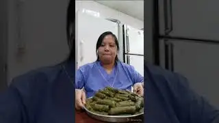 how to cook grapes leaves with rice/wilma pico