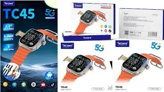 Telzeal TC45 SIM CARD 5G Smart Watch 2.2