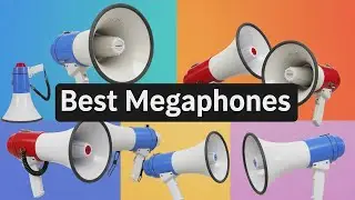 TOP 5 Best Megaphones 2026 | Rechargeable megaphone