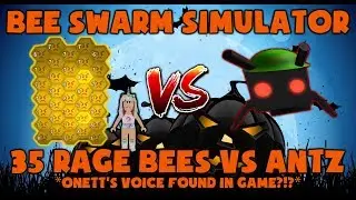 35 Rage Bees Vs Ants!?! - Bee Swarm Simulator