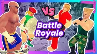 🤼‍♂️DEVASTATING🤯Street FIGHTER rumble |HIGHLIGHTS| Funny Moments, Glitches & Parody Matches| SimSlam
