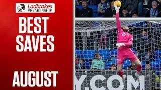 Samson's Penalty Save and Zander Clark's double stop! | August's Best Saves | Ladbrokes Premiership
