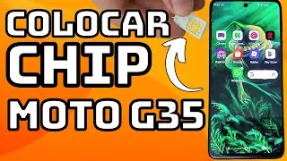 COMO COLOCAR CHIP NO CELULAR MOTOROLA MOTO G35 5G