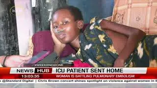 Isiolo family struggles to take care of their ICU patient sent home due to a medics strike