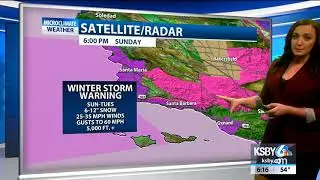 Rain begins again by early Monday morning