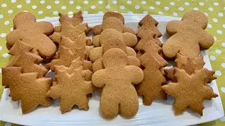 Gingerbread 🍪 Bu Kurabiyeyi Bir Kez Yapan Hep Yapıyor! Zencefilli Kurabiye #gingerbread 