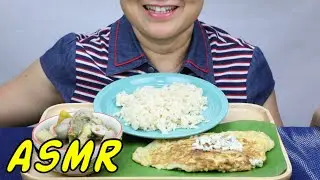ASMR &bull; Ant Egg Omelette & Kang Rueng Soup &bull; Eating Sounds &bull; Light Whispers &bull; Nana Eats