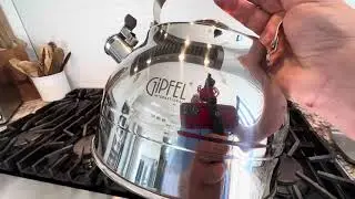 GIPFEL Whistling Tea Kettle Stovetop