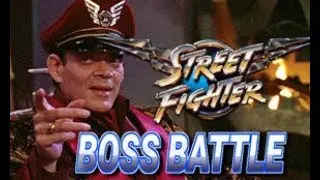 STREET FIGHTER THE MOVIE  - M.  BISON BOSS BATTLE
