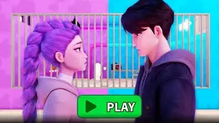 RUMI & JINU  PRISON RUN! ( Obby  ) roblox!  #gameplay  Walkthrough No Death 4K