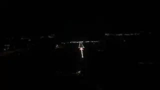 Night landing in Winnipeg CYWG, pilotJeremy