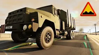 Satisfaying BeamNG drive | Cars Testing Suspension