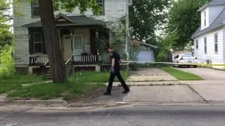 Saginaw Police investigate shooting over several blocks on city's west side