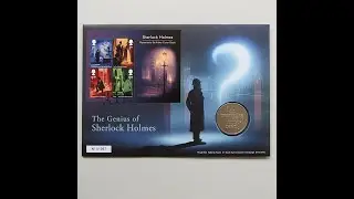 2020 The Genius of Sherlock Holmes Medal Cover - Royal Mail First Day Covers UK