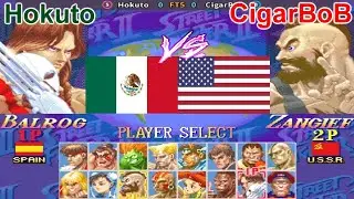 Super Street Fighter II X: Grand Master Challenge - Hokuto vs CigarBoB FT5