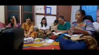 Partangiangan siganup minggu wijk Baloi Kolam-3 HKBP Batam Resort Batam. Jumat 21 Juli 2023.