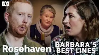 Luke McGregor and Celia Paquola's favourite Barbara zingers from Rosehaven | Rosehaven