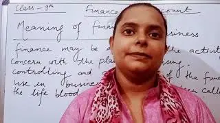 Functions of finance and accounts department ICSE Class-9th Commercial studies