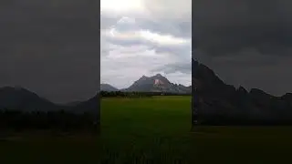 beautiful Nature #kanyakumari #district #india #pachai nirama #song #beautiful hills#clouds