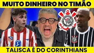 TALISCA É DO CORINTHIANS! ATLÉTICO MADRID ACERTAR CONTRATAÇÃO! 385 MILHÕES! ÚLTIMAS NOTÍCIAS TIMÃO