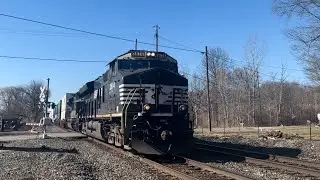 NS 1070 in Rootstown, Ohio | NS Cleveland Line | 3/10/2025