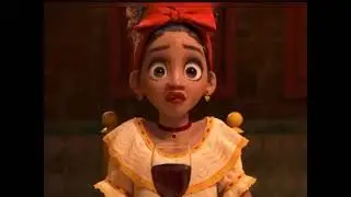 Encanto but it's Dolores being cute.