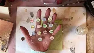 Using Things We Wish We Hadn't Bought Ep 6 - Metal Edge Stickers - Junk Journal Tutorial