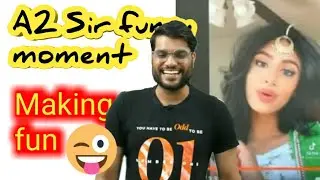 A2 Sir making fun 😂 || funny moment || Arvind Arora motivation || A2 ke lions