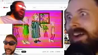 Forsen reacts to Pink Morning Cartoon