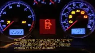 FORD KA  2008 10 How to reset service light indicator