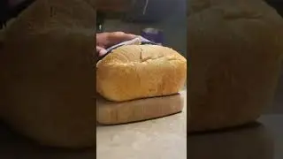 Cutting Into Hot Fresh Bread 🔥
