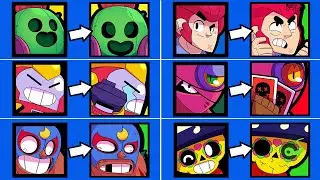 Defeat, Game Over & Losing Brawlers Icons | Brawl Stars Idea