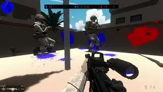 Ravenfield Dust2 Expended (VDV (Russia) Vs Nypd Swat (America))