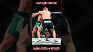Corrupt Referee Jumps Into the UFC Fight&mdash;Unbelievable Chaos in the Octagon! 🥊🔥