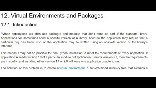 Creating a Virtual Environment in Jupyter Notebook without using Conda